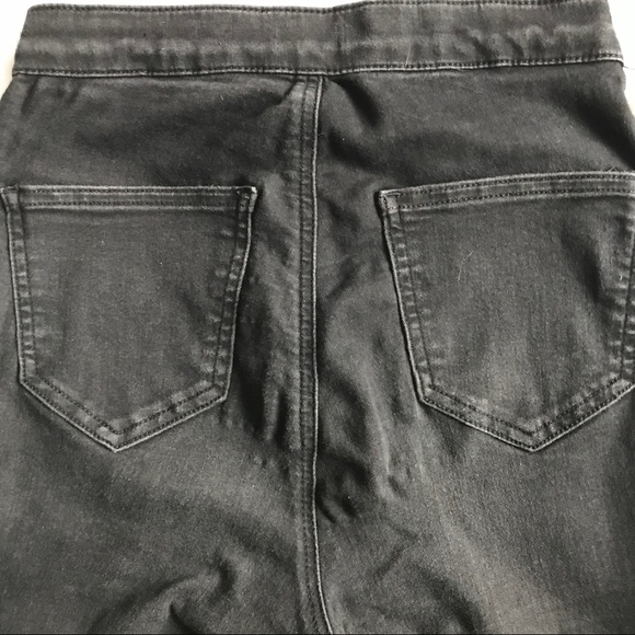 TOPSHOP Joni Moto Tall High-Rise Skinny Jeans - Picture 5 of 6